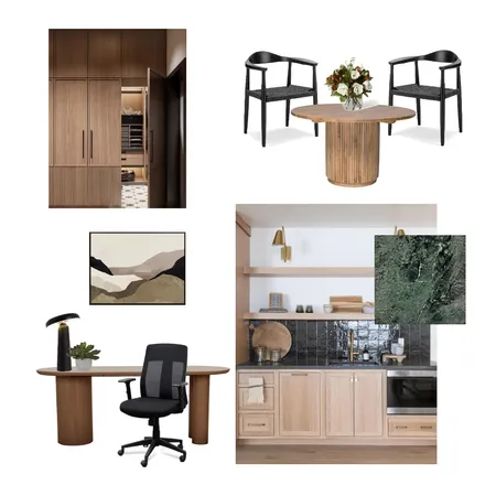 Kitchen, Study and Wardrobe Moodboard Interior Design Mood Board by Studio7 Stylings on Style Sourcebook