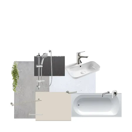 Contemp Dark Bathroom and ensuite Interior Design Mood Board by OmniProjects on Style Sourcebook