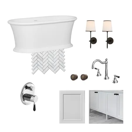 Wet area renovation Interior Design Mood Board by Mysa Interiors