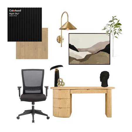 Study Moodboard Interior Design Mood Board by Studio7 Stylings on Style Sourcebook