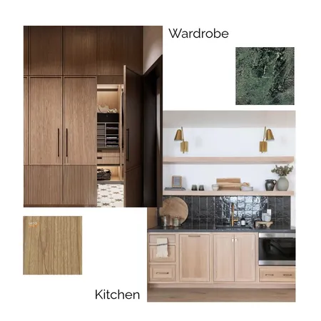 Kitchen and Wardrobe Moodboard Interior Design Mood Board by Studio7 Stylings on Style Sourcebook