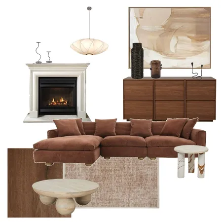 warm cocoa Interior Design Mood Board by Studio Cue Interiors on Style Sourcebook