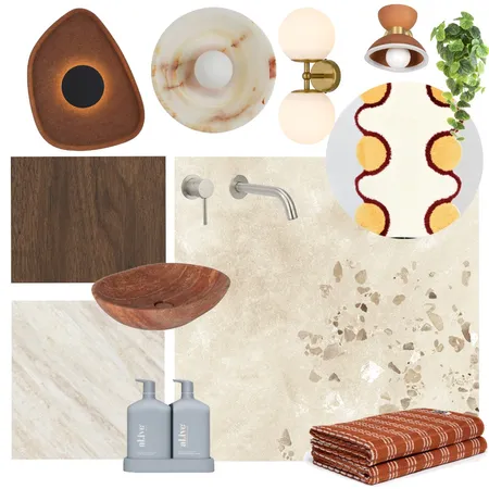 Mill Place Ensuite Interior Design Mood Board by BK on Style Sourcebook