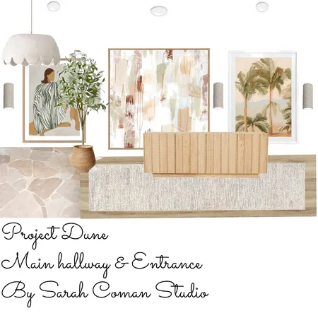 Project Dune Hallway/Entry Interior Design Mood Board by Styled by Sarah on Style Sourcebook