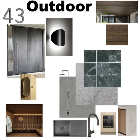 Outdoor Interior Design Mood Board by FMA INTERIORS on Style Sourcebook