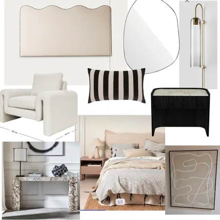 Master bedroom style 2 Interior Design Mood Board by Bren