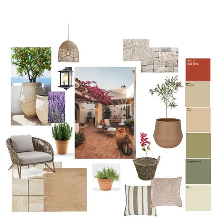 Jardin mediterraneo Interior Design Mood Board by Pastel14 on Style Sourcebook