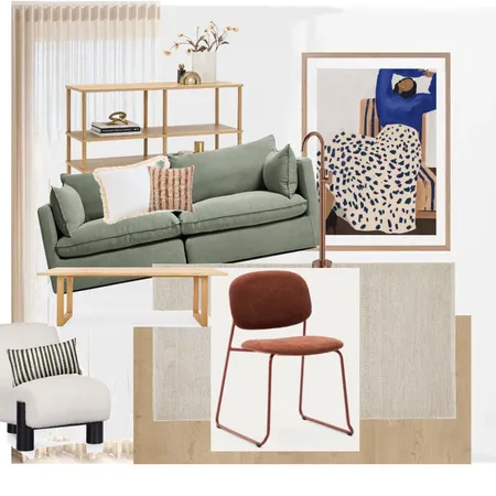 warm skandinavien livingroom Interior Design Mood Board by Katalin on Style Sourcebook