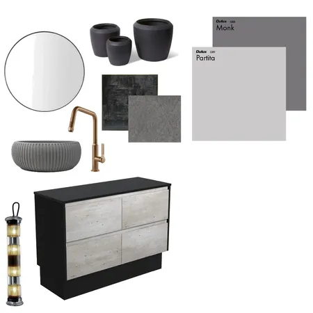 bathroom Interior Design Mood Board by GEORGE.P