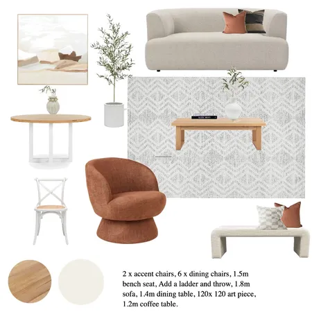 Our formal living dining Interior Design Mood Board by Chantelborg1314