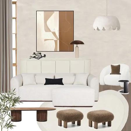 Shanita Crosby -  Wabi Sabi Interior Design Mood Board by MizzLadyy