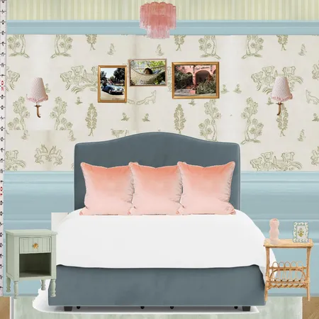 Guest Room Interior Design Mood Board by dl2407