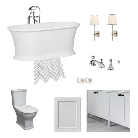 Wet area renovation - Chrome Interior Design Mood Board by Mysa Interiors on Style Sourcebook