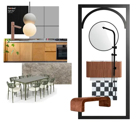 JACKS MATERIAL BOARD Interior Design Mood Board by kohnanais on Style Sourcebook