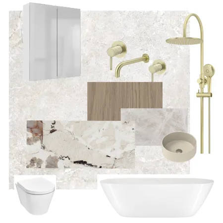 kids bathroom pandora Interior Design Mood Board by Kim Vlouhos