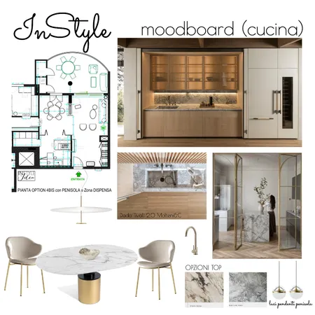 Moodboard Kitchen Ginestre Interior Design Mood Board by InStyle Idea
