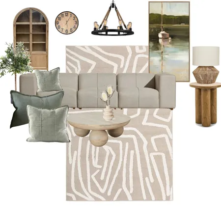 Coastal Natural Home Interior Design Mood Board by Essencia Interiors