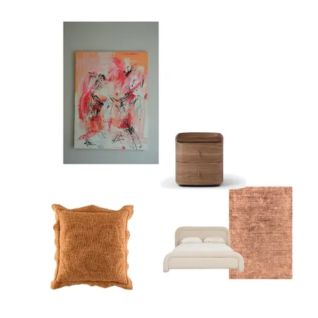 Bedroom Interior Design Mood Board by House of Flow
