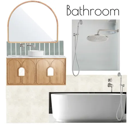 Vl Project - Bathroom Interior Design Mood Board by Stace