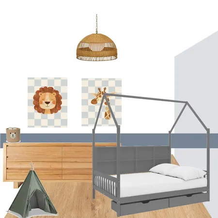 תרגול בשיעור - חדר ילדים Interior Design Mood Board by Yuval Amira