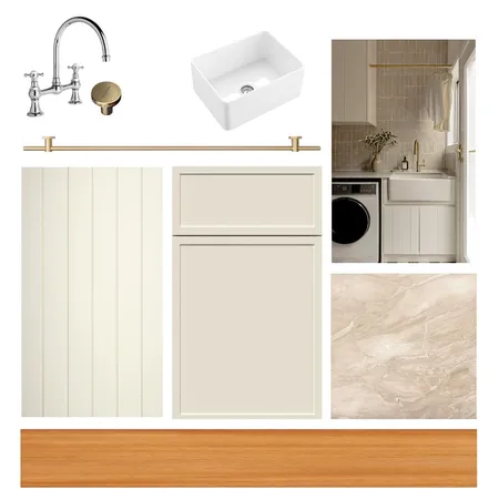 Laundry - Concept 2 Interior Design Mood Board by Dennis Hill Architecture on Style Sourcebook