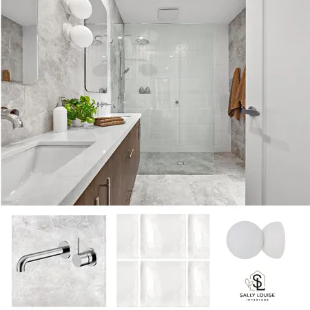 Derby Ensuite details Interior Design Mood Board by Sally Louise Interiors on Style Sourcebook