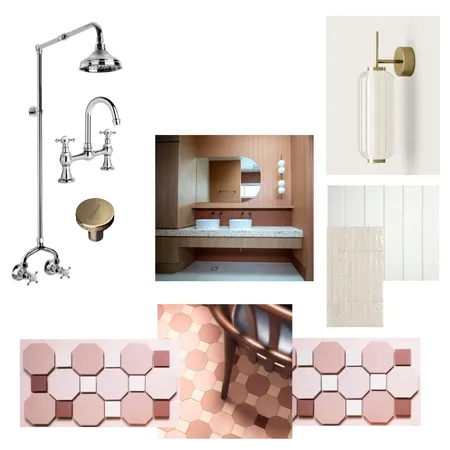 Bathroom - Concept 2 Interior Design Mood Board by Dennis Hill Architecture