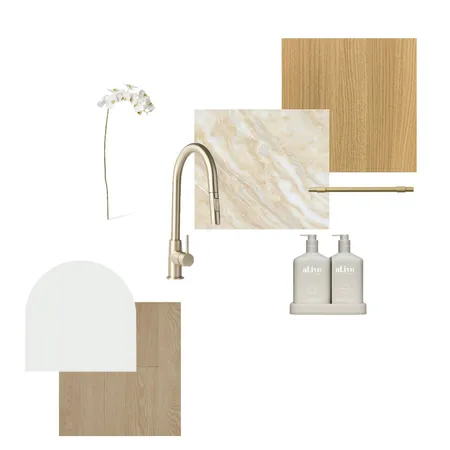 Caringbah Rd Kitchen Concept 3 Interior Design Mood Board by Veronica M
