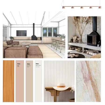 Living / Dining - Concept 1 Interior Design Mood Board by Dennis Hill Architecture on Style Sourcebook