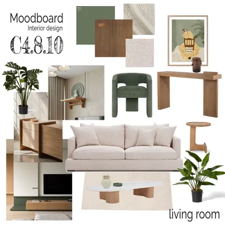 C4.8.10 Living Room Interior Design Mood Board by tranmanhha1811 on Style Sourcebook