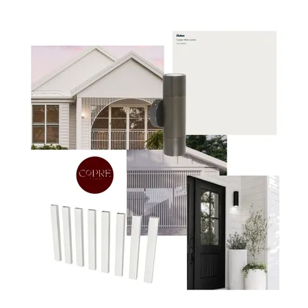 Copré Cove exterior Interior Design Mood Board by COPRÈ INTERIORS on Style Sourcebook