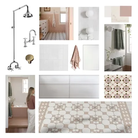 Hazlebank - Powder Room Interior Design Mood Board by Dennis Hill Architecture on Style Sourcebook