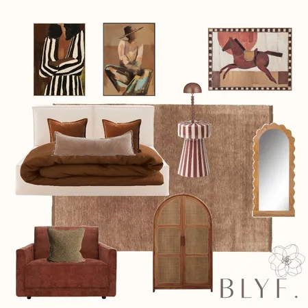 Eclectic bedroom V3 Interior Design Mood Board by Lauren166 on Style Sourcebook