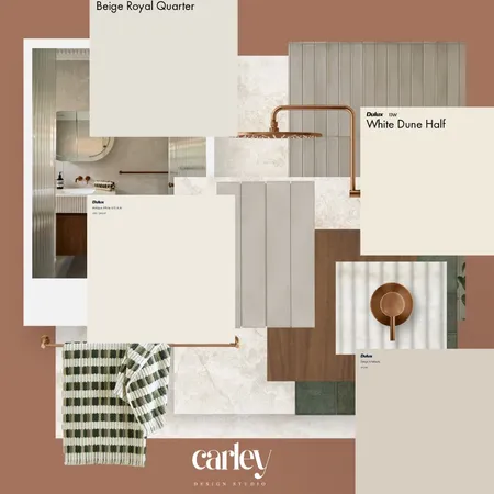 Inspiration Series - Fluted Walnut Interior Design Mood Board by Carley Design Studio on Style Sourcebook
