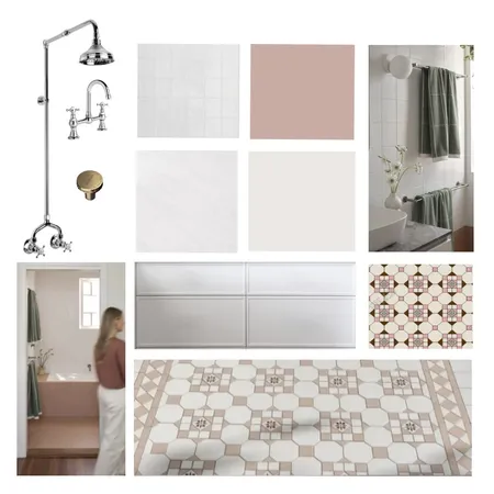 Hazlebank - Powder Room re organised Interior Design Mood Board by Dennis Hill Architecture on Style Sourcebook