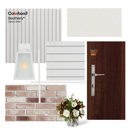 Country Hamptons Exterior Interior Design Mood Board by JJHarris on Style Sourcebook