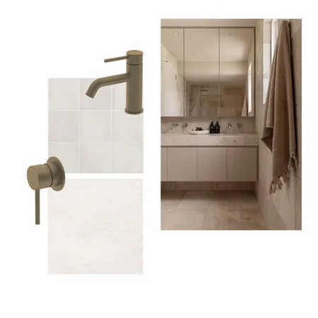 BASIC BATHROOM Interior Design Mood Board by Masie Interiors