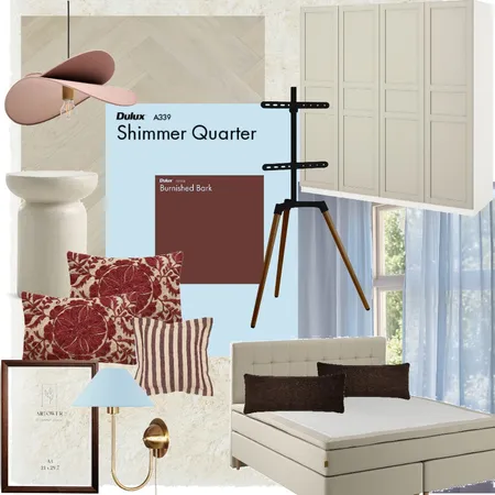 Soveværelse Interior Design Mood Board by ceciliejasoe@gmail.com
