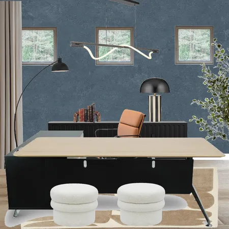 Alexis Office Interior Design Mood Board by MizzLadyy