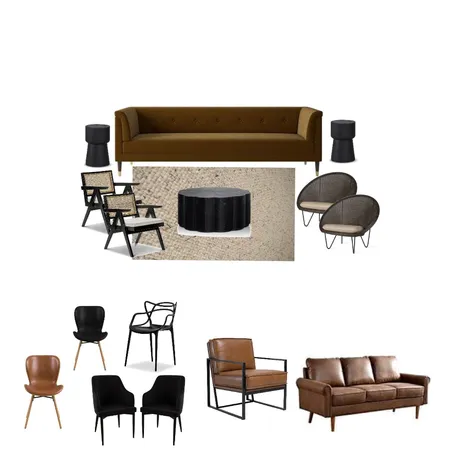 Cigar Lounge Moodboard Interior Design Mood Board by melissajlamont65@gmail.com on Style Sourcebook