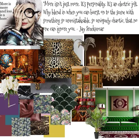 Maximalism Mood Board Interior Design Mood Board by jackie vaughan on Style Sourcebook