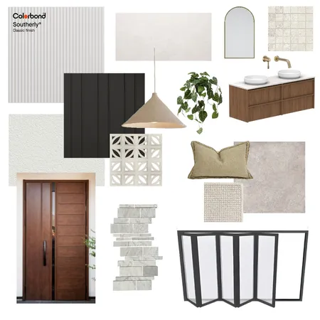 Warm Industrial Resort Interior Design Mood Board by Tailored Homes Cairns on Style Sourcebook