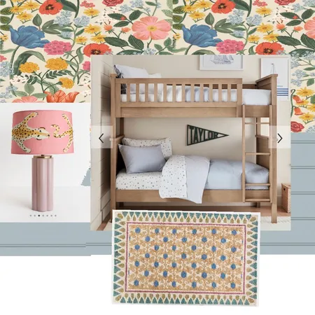 Girls room opt 1 Interior Design Mood Board by Kim_howard14@yahoo.com