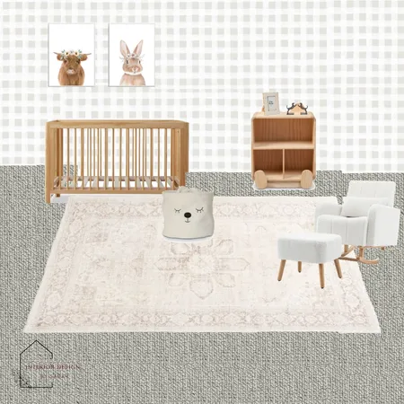 Nursery Interior Design Mood Board by Interior Design By Sarah