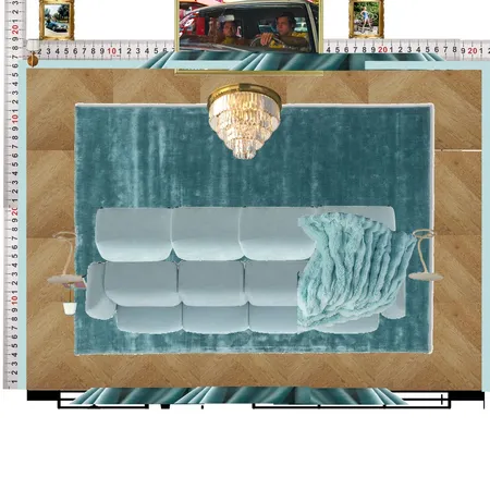 Cinema Blue Colour Drench Interior Design Mood Board by dl2407 on Style Sourcebook