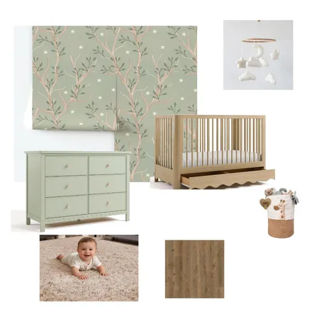 Nursery Starlight Dreams Interior Design Mood Board by mariab on Style Sourcebook