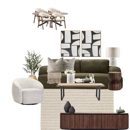 Airbnb 16 - living room Interior Design Mood Board by Paballo on Style Sourcebook