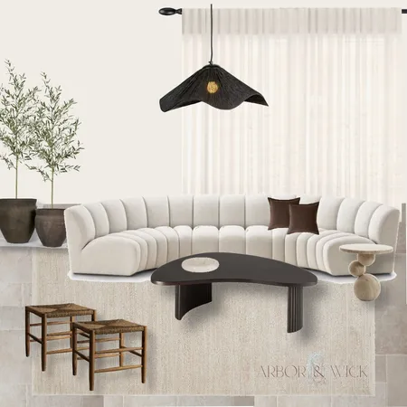 Med Living Room Inspiration Interior Design Mood Board by Arbor & Wick