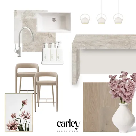 Kitchen Mood Board - Enchant Champagne Interior Design Mood Board by Carley Design Studio on Style Sourcebook