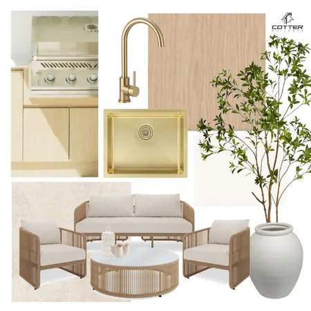 Tiaho House - Alfresco Interior Design Mood Board by Cotter Builders on Style Sourcebook